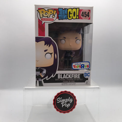 Funko Pop Blackfire #454 ToysRus Exclusive Teen Titans Go! Television