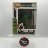 Funko Pop Pickle Rick With Translucent #333 FYE Exclusive Rick And Morty