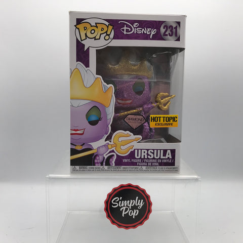 Funko Pop Ursula #231 Glitter Diamond Collection Disney