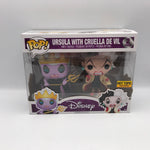 Funko Pop Ursula With Cruella De Vil 2-Pack Disney Hot Topic Exclusive