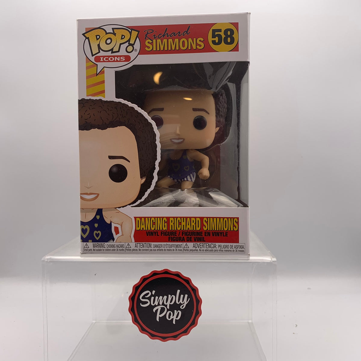 Funko Pop Dancing Richard Simmons #58 Icons – Simply Pop