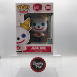 Funko Pop Jack Box #100 Ad Icons Jack In The Box 2020 SDCC Convention Exclusive