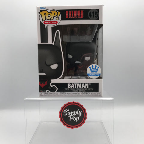 Funko Pop Batman Crouching #415 Batman Beyond Shop Exclusive Limited Edition DC Heroes