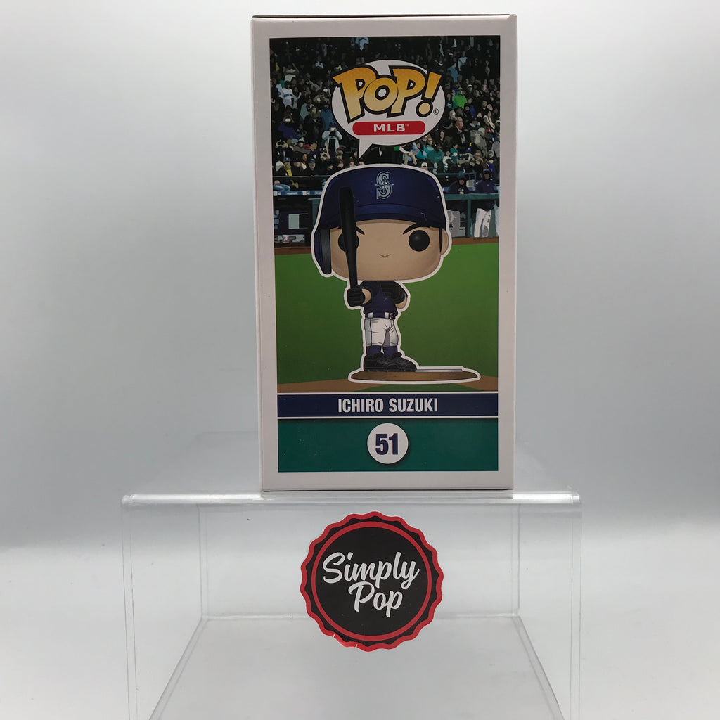 Funko Pop Ichiro Suzuki Navy Jersey #51 1000 PCS T-Mobile Park