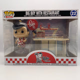 Funko Pop Big Boy With Restaurant #22 Town Ad Icons