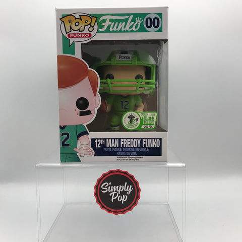 POP! Funko Freddy Funko Football Throwback Vinyl Figure 