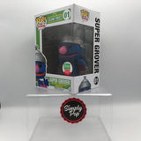 Funko Pop Super Grover Flocked #01 5000 PCS Limited Edition Shop Exclusive Sesame Street