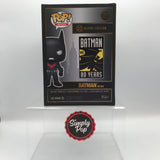 Funko Pop Batman Beyond Metallic Chrome #287 Limited Edition Deluxe Exclusive Vaulted Grail