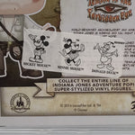 Funko Pop Indiana Jones #200 Rare Sticker Disney Indiana Jones Adventure Disney Parks Exclusive