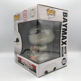 Funko Pop Baymax Baymax With Mochi #988 Glow Chase BoxLunch Exclusive 6" Inch Super Sized Big Hero 6