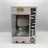 Funko Pop Baymax Baymax With Mochi #988 Glow Chase BoxLunch Exclusive 6" Inch Super Sized Big Hero 6