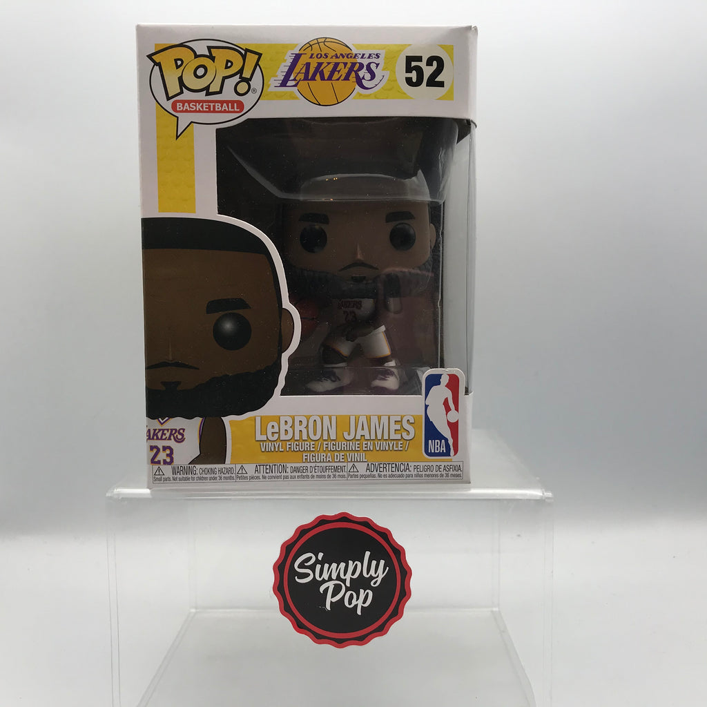 Funko POP! NBA: Lakers - LeBron James - (Yellow Jersey