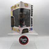 Funko Pop LeBron James #52 White Jersey Lakers Basketball