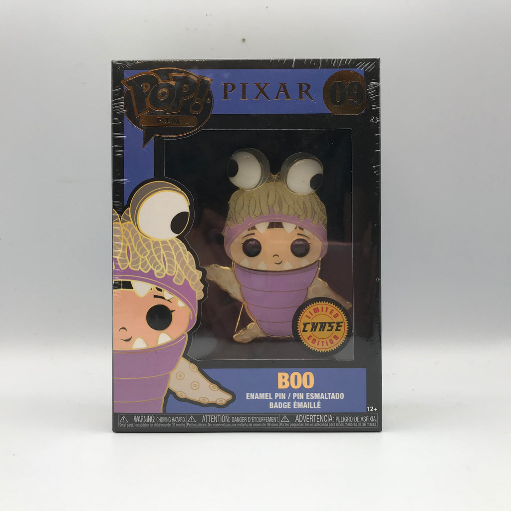 boo monsters inc funko Funko Pop Enamel Pin Boo Metallic #09 Limited Edition Chase Disney Mon – Simply Pop