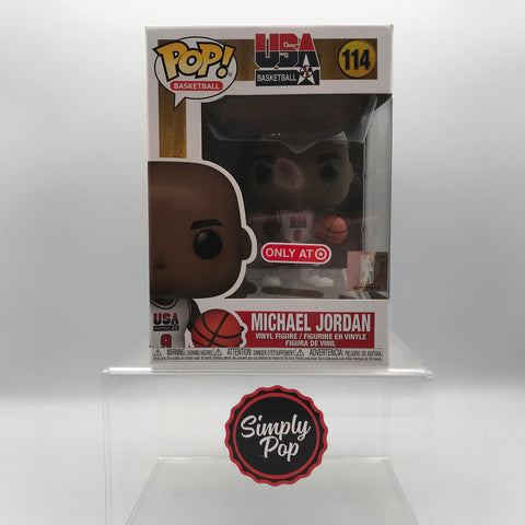Funko Pop Michel Jordan #114 Team USA Target Exclusive