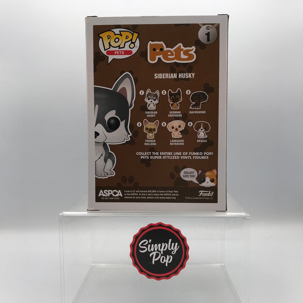 Pop! Pets Gray and White French Bulldog Funko Pop! Vinyl Figure