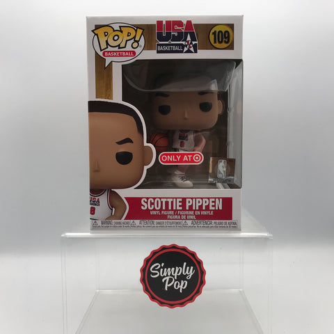 Funko Pop Scottie Pippen #109 Team USA Target Exclusive