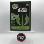 Funko Pop Yoda Military Green #124 2021 ECCC Spring Convention Official Sticker Star Wars