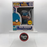 Funko Pop Duck Dodgers Metallic #127 Limited Edition Chase Animation