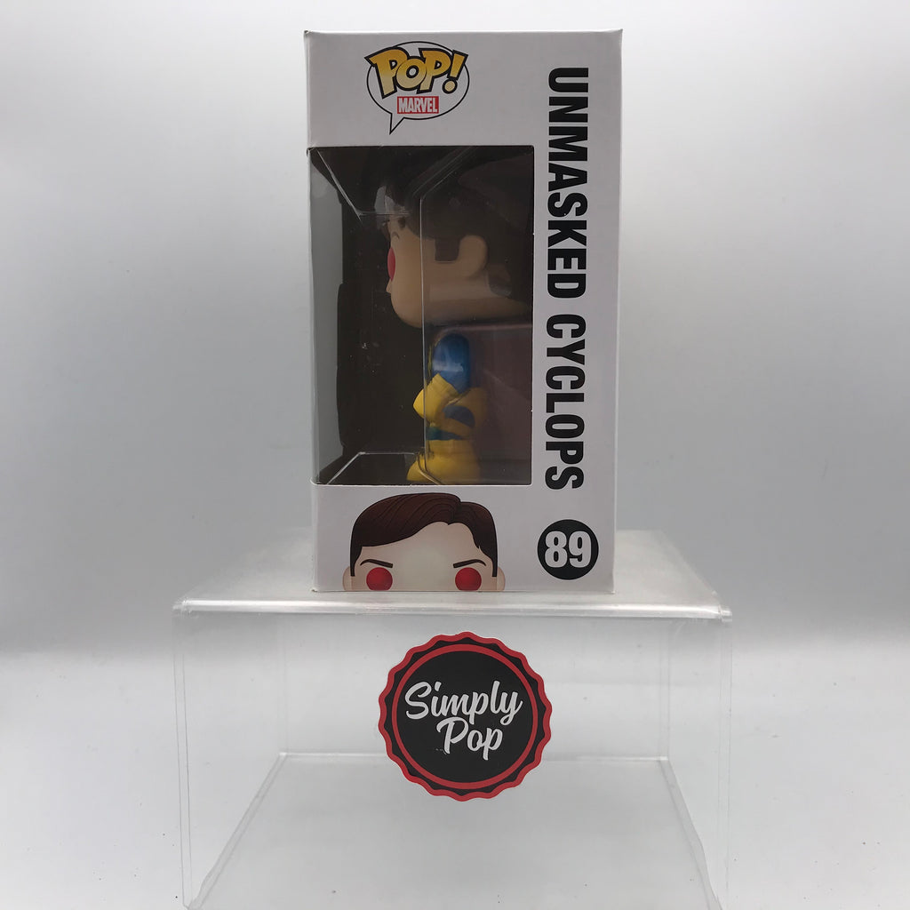 Funko Marvel Unmasked Cyclops Action Figure - #89 Collectible
