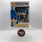 Funko Pop Sonic With Ring #283 Metallic GameStop Exclusive Games Sonic The Hedgehog