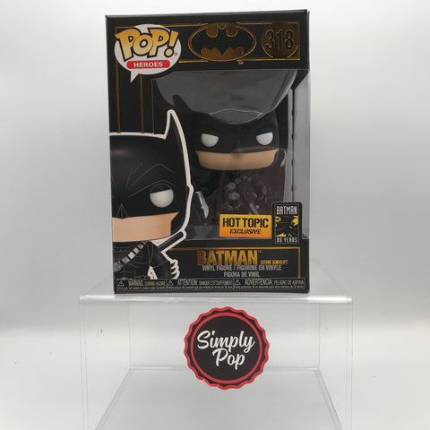 Funko Pop Batman Grim Knight #318 DC Super Heroes 80 Years Hot Topic Exclusive