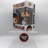 Funko Pop Rocky Balboa Training With Chicken #1179 Movies Rocky 45th Anniversary Shop Exclusive