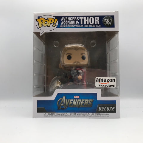 Funko Pop Avengers Assemble: Thor #587 6" Inch Super Sized Marvel Exclusive