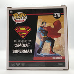 Funko Pop Superman #278 Deluxe DC Collection Jim Lee GameStop Exclusive