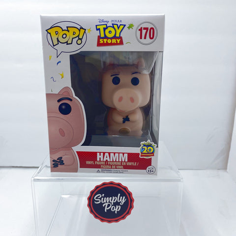 Funko Pop Hamm #170 Vaulted Disney Toy Story