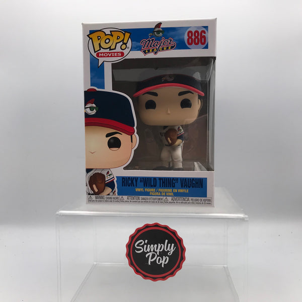Ricky Wild Thing Vaughn Unsigned Funko Pop! Figure with