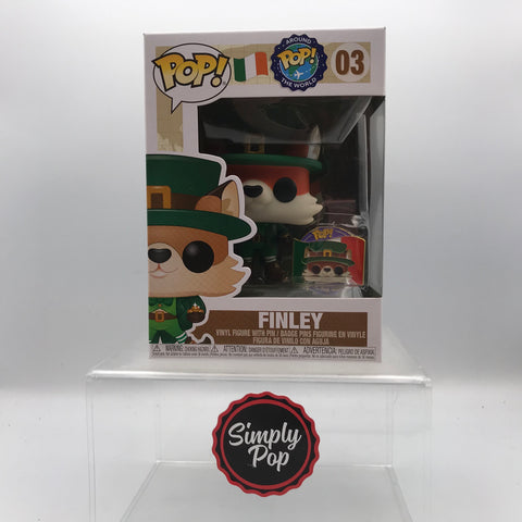 Funko Pop Finley #03 Around The World Ireland Shop Exclusive
