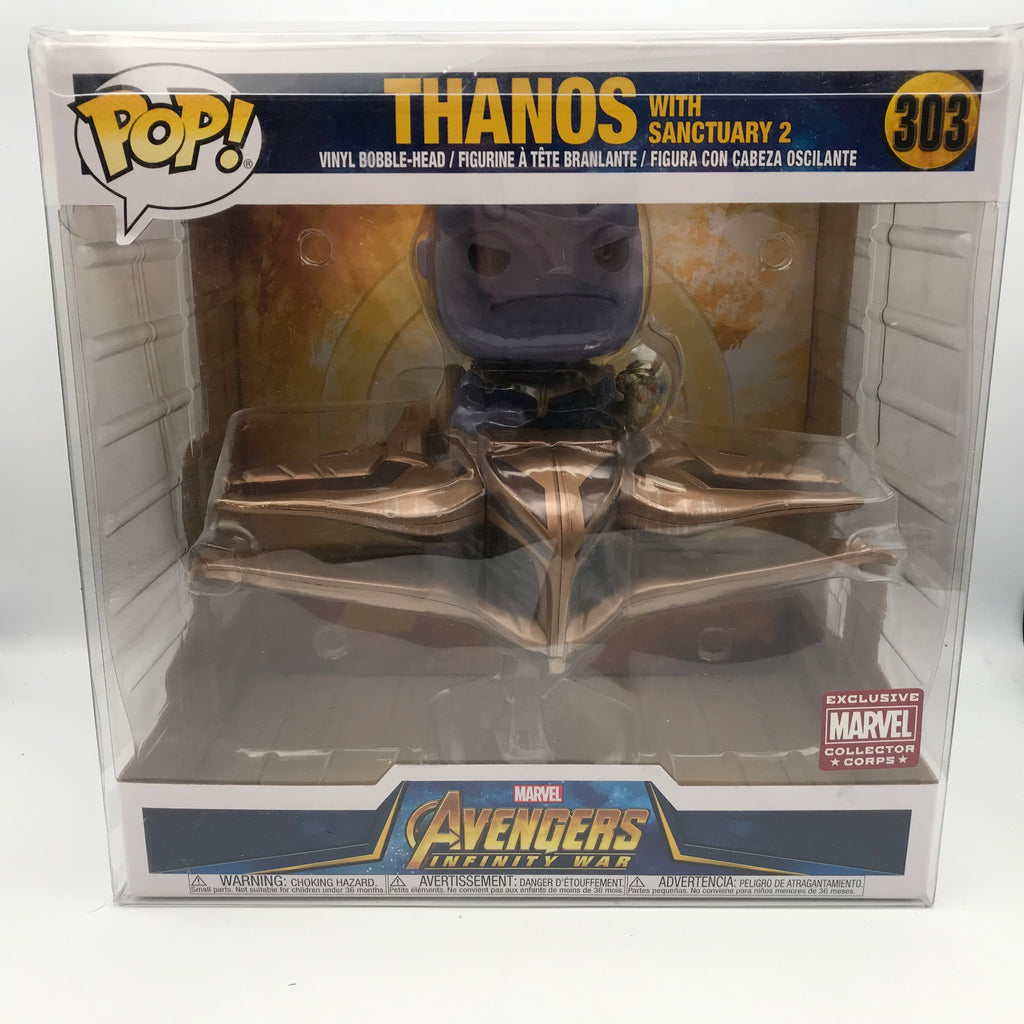 Funko Pop Thanos With Sanctuary #303 Marvel Avengers Infinity