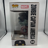 Funko Pop Zombie Captain America #949 Marvel Studios What If...? 10" Inch Super Sized GameStop Exclusive