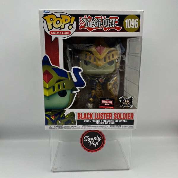 Yugioh Black Luster shops Soldier Target Con Exclusive Funko Pop! #1096