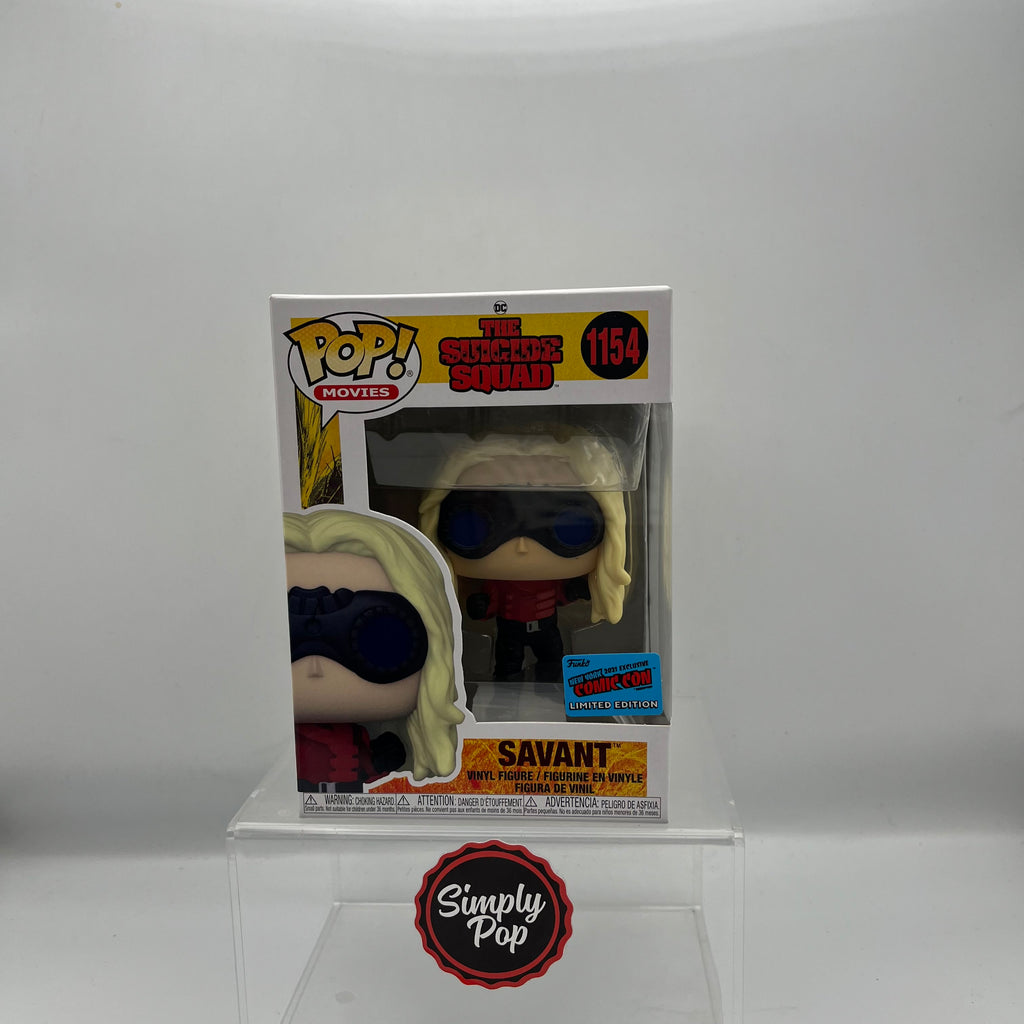 Funko Pop Savant #1154 The Suicide Squad Movies 2021 NYCC Official