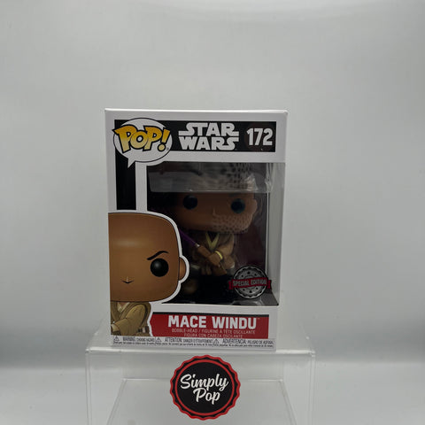 Funko Pop Mace Windu #172 Special Edition Star Wars