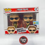Funko Pop Vegan Police 2-Pack 2019 SDCC Official Con Sticker Scott Pilgrim