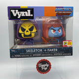 Funko Vynl. Skeletor + Faker 2-Pack 2018 SDCC Official Con Sticker