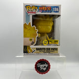 Funko Pop Naruto (Six Path) Yellow #186 Glows Naruto Shippuden Animation Hot Topic Exclusive