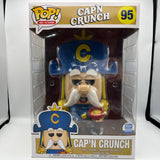 Funko Pop Cap'n Crunch #95 10" Inches Super Sized Funko Shop Exclusive Ad Icons