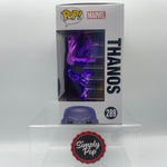 Funko Pop Thanos Purple Chrome #289 Marvel Avengers Infinity War Popcultcha