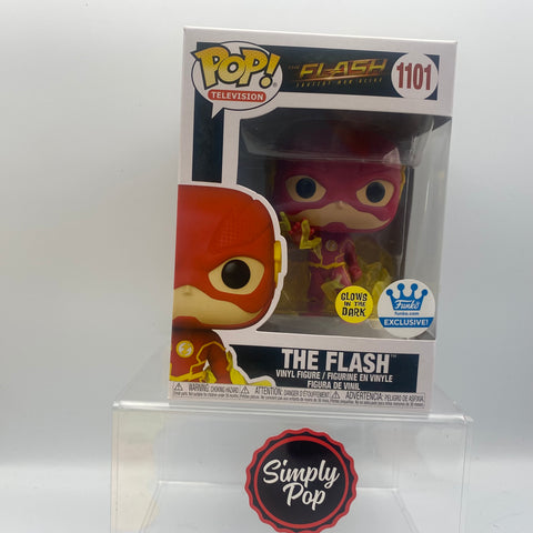 Funko Pop The Flash #1101 Glows Shop Exclusive