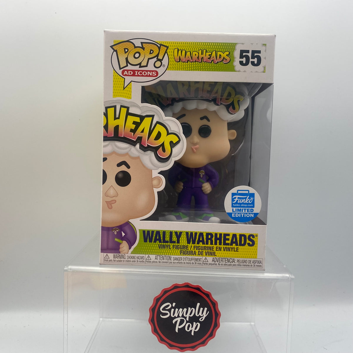 Funko Pop Wally Warheads #55 Shop Exclusive Ad Icons – Simply Pop