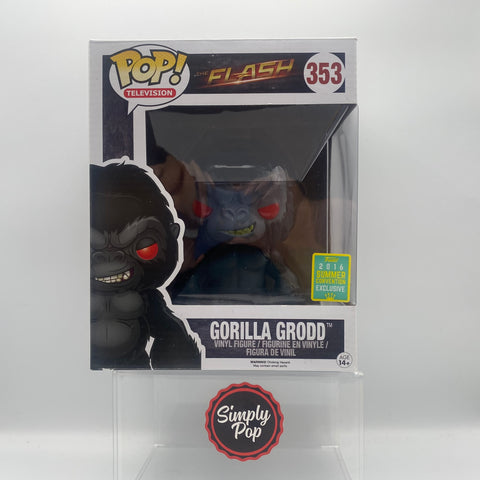 Funko Pop Gorilla Grodd #353 The Flash 2016 SDCC Exclusive