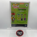 Funko Pop Raphael 8-bit #06 Autographed Signed 1/10 Limited Edition Kevin Eastman 7BAP