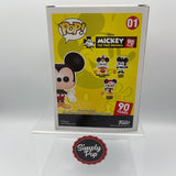 Funko Pop Mickey Mouse (Orange & Yellow) #01 Funko Shop Exclusive