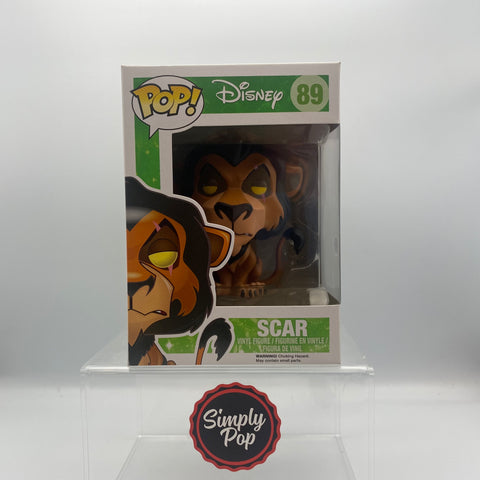 Funko Pop Scar #89 Vaulted Disney The Lion King
