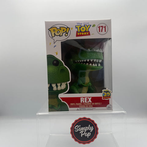 Funko Pop Rex #171 Toy Story Disney Pixar Vaulted