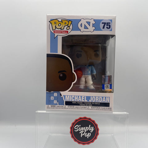 Funko Pop Michel Jordan UNC Warm-ups #75 Basketball